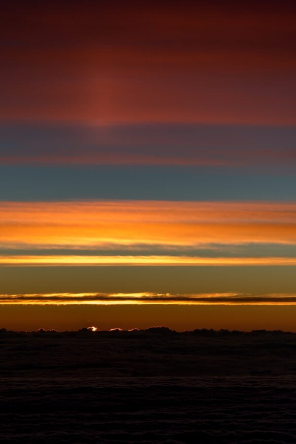 Atlantic sunrise one by Santiago Borja